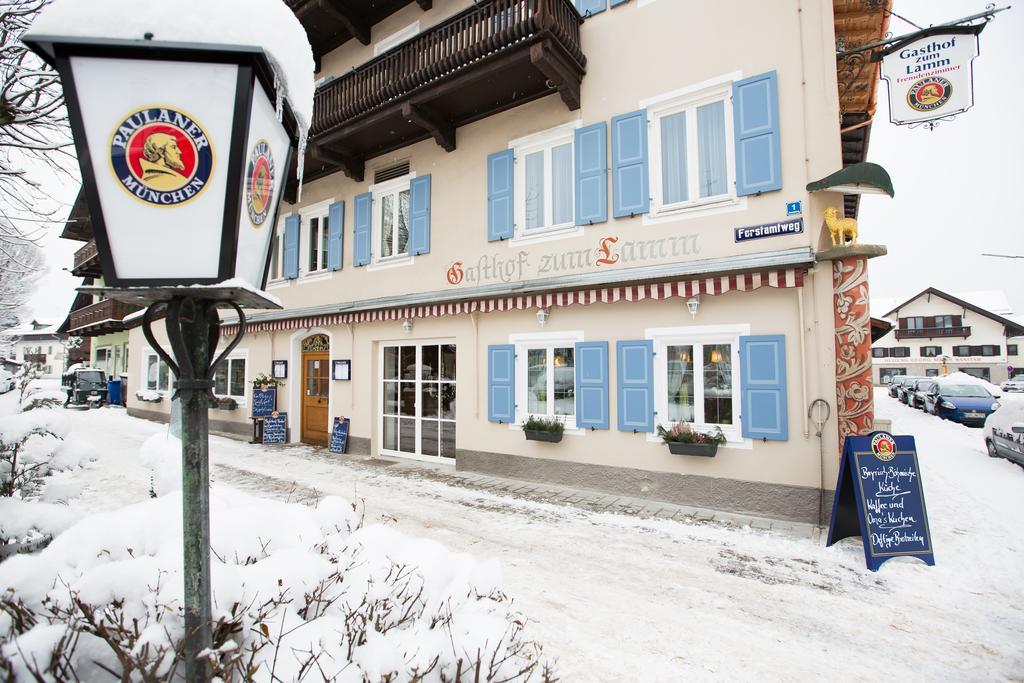 Gasthof Zum Lamm Garmisch-Partenkirchen Exterior foto