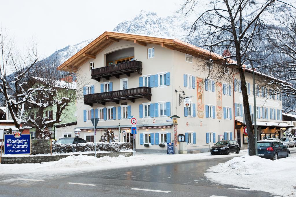 Gasthof Zum Lamm Garmisch-Partenkirchen Exterior foto